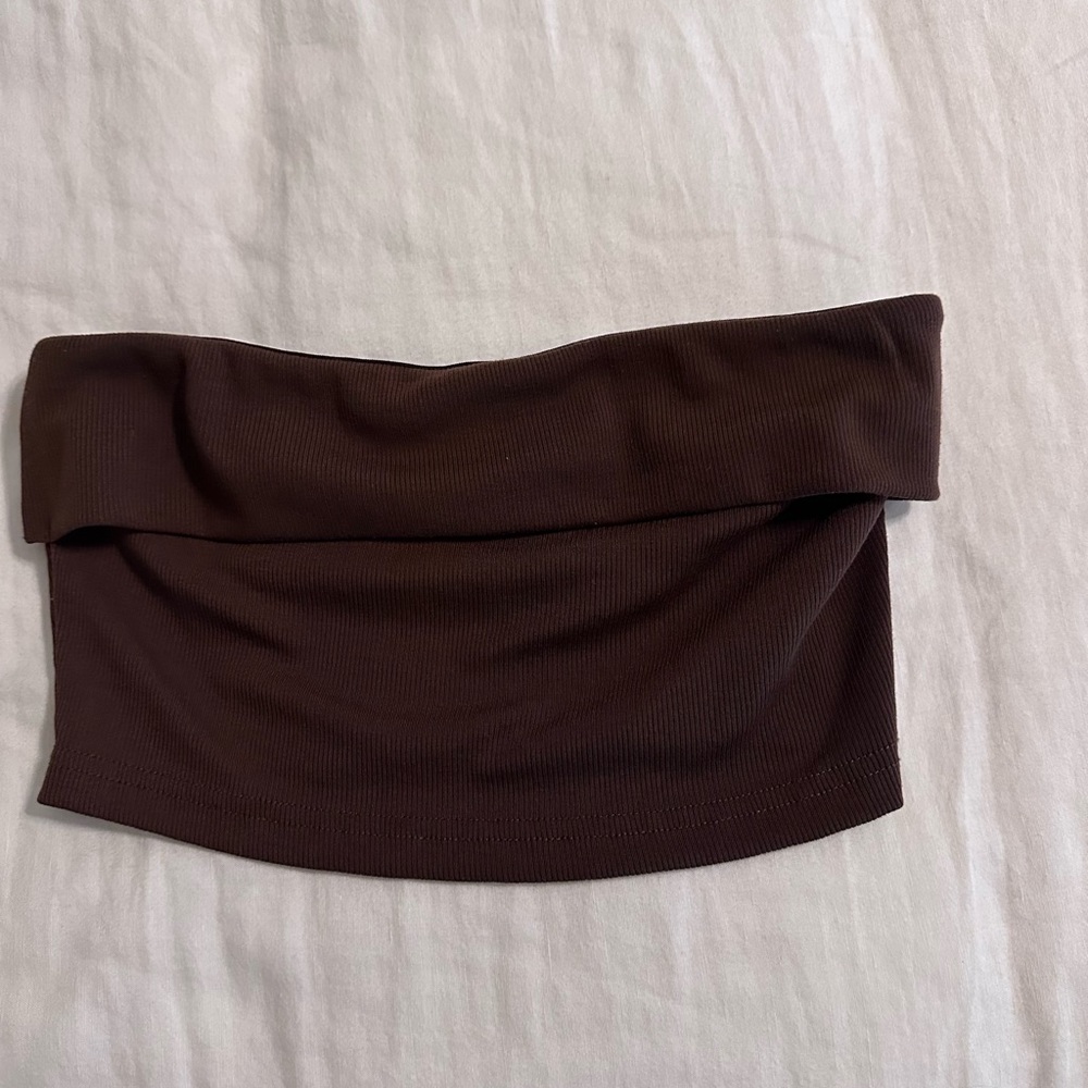 Brown Tube Top